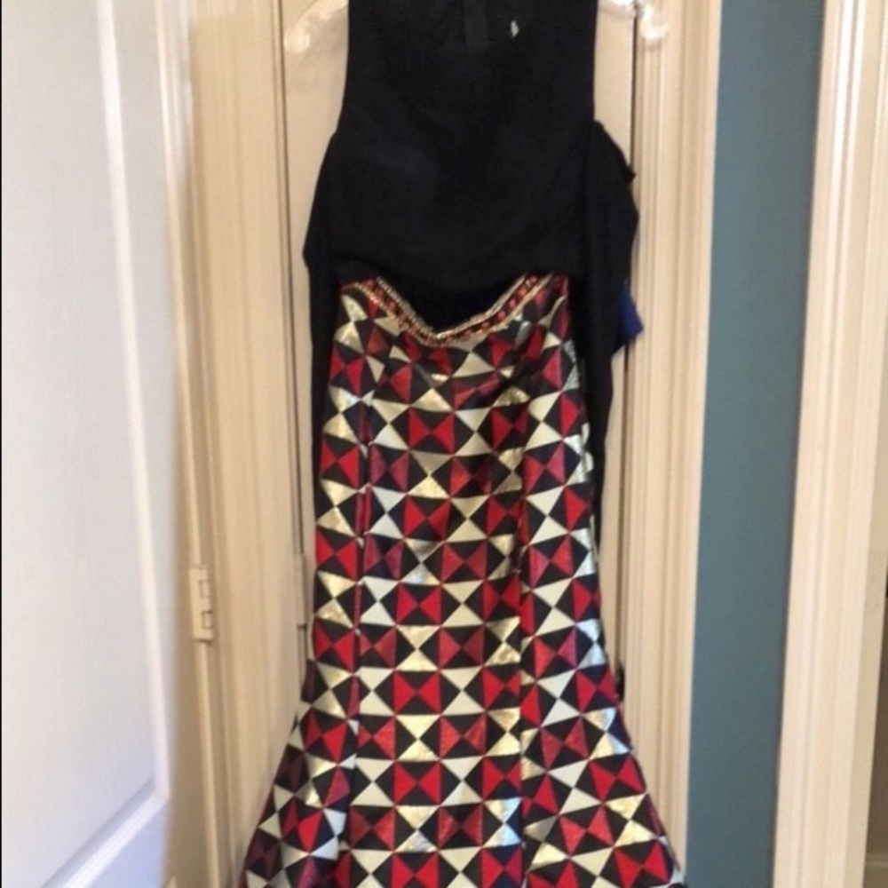 Two Piece Prom Dress